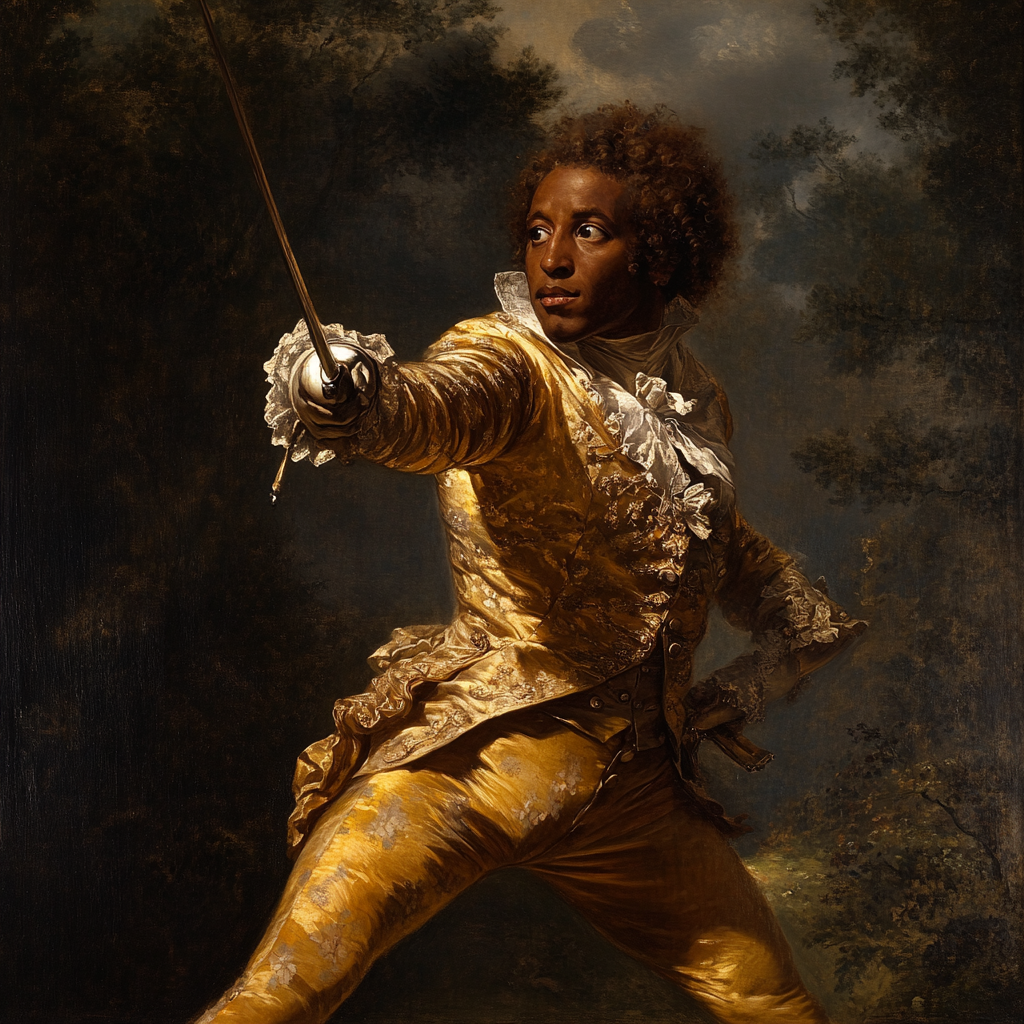 A talented French musician and athlete in 18th century.