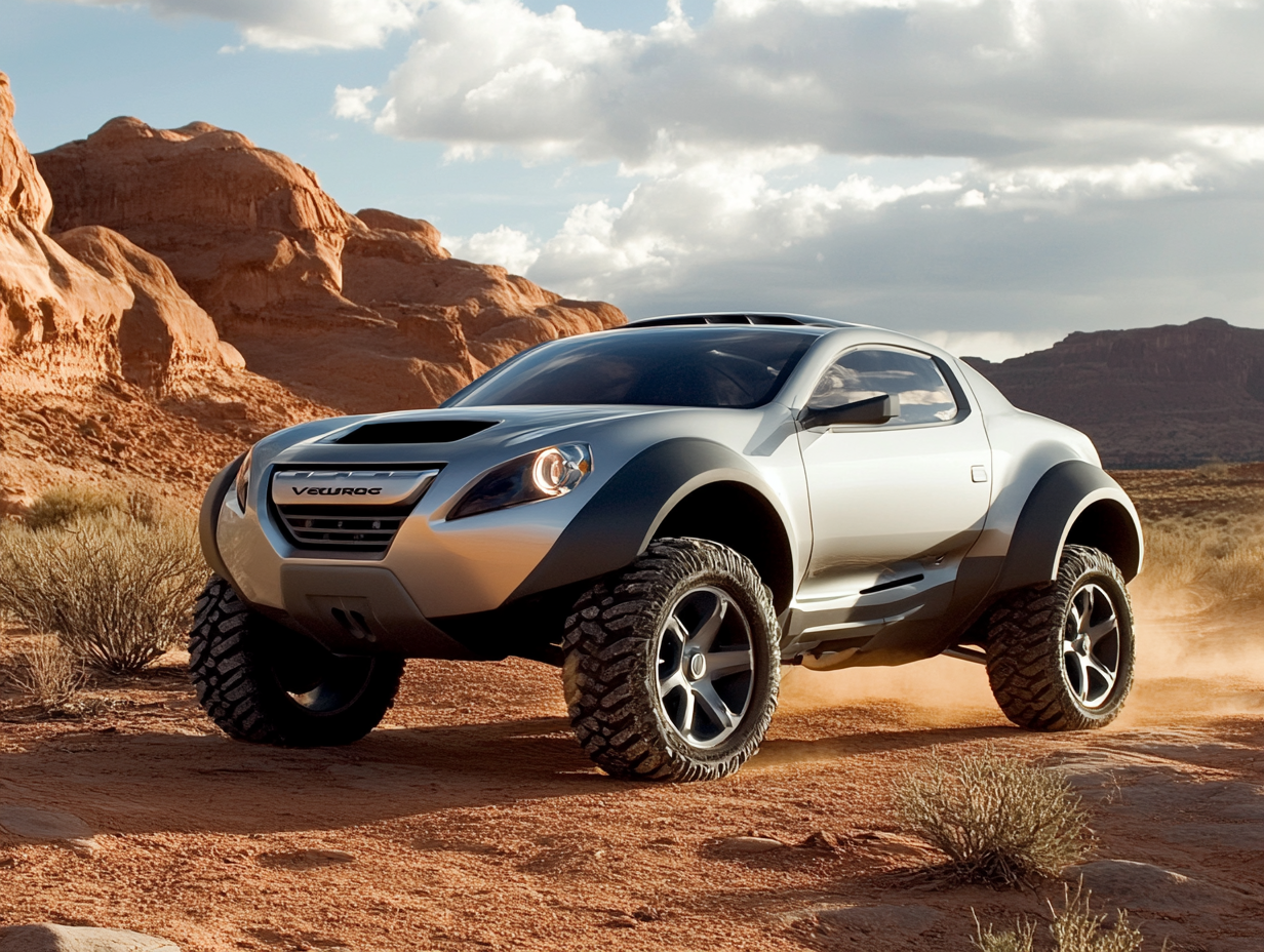 Adventure in ISUZU VehiCROSS: A Rugged Environment