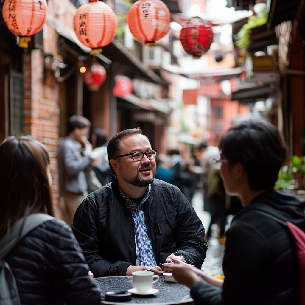 Agile Coaching Retreat in bustling Taipei markets.