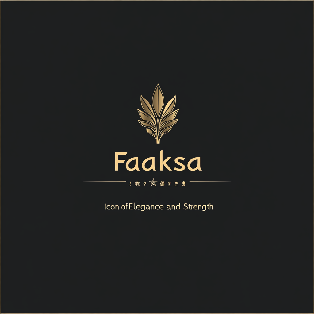 An Elegant Logo for Faaksa: Strength and Style