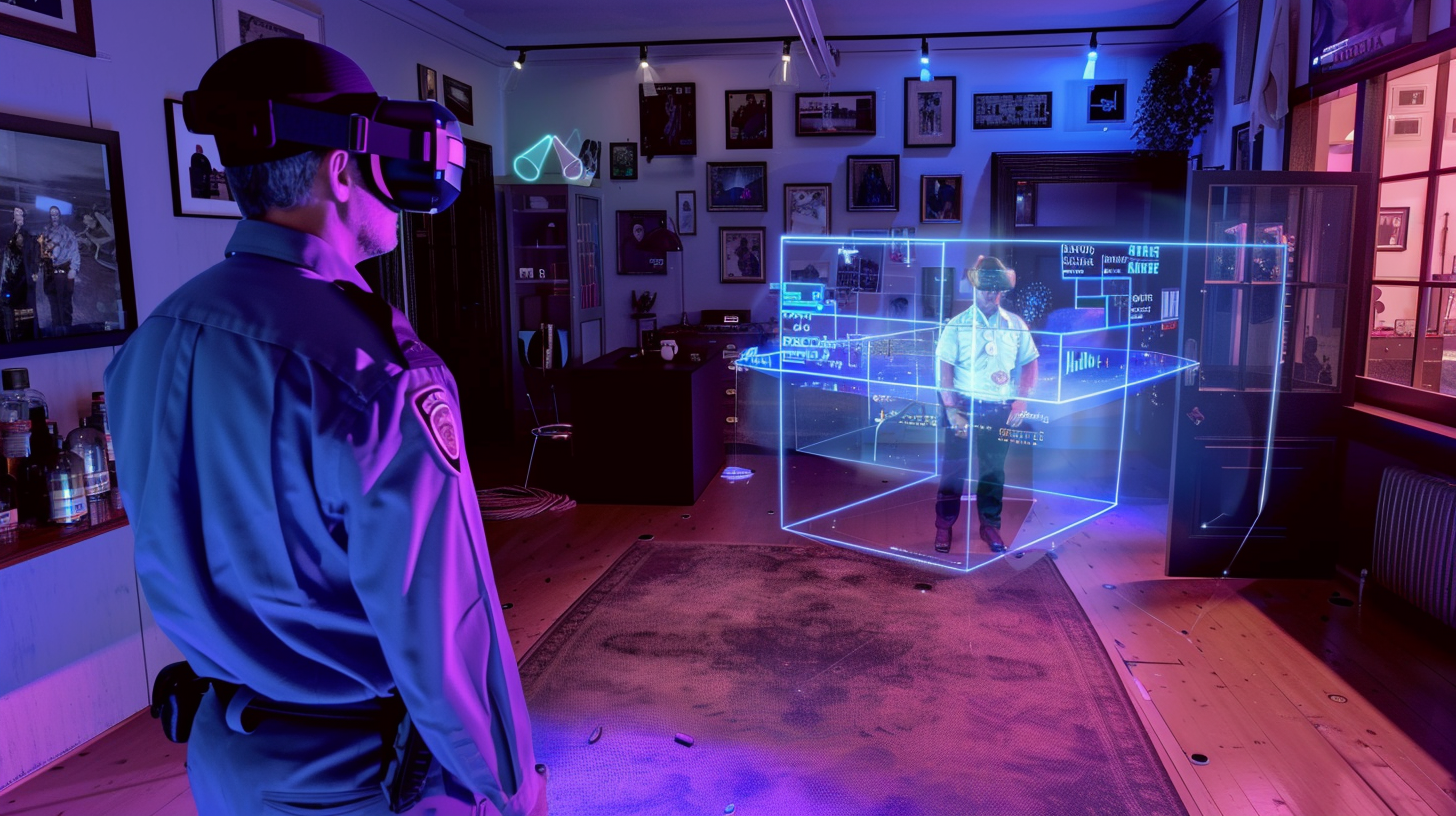 Analyzing a Crime Scene Using Mixed Reality