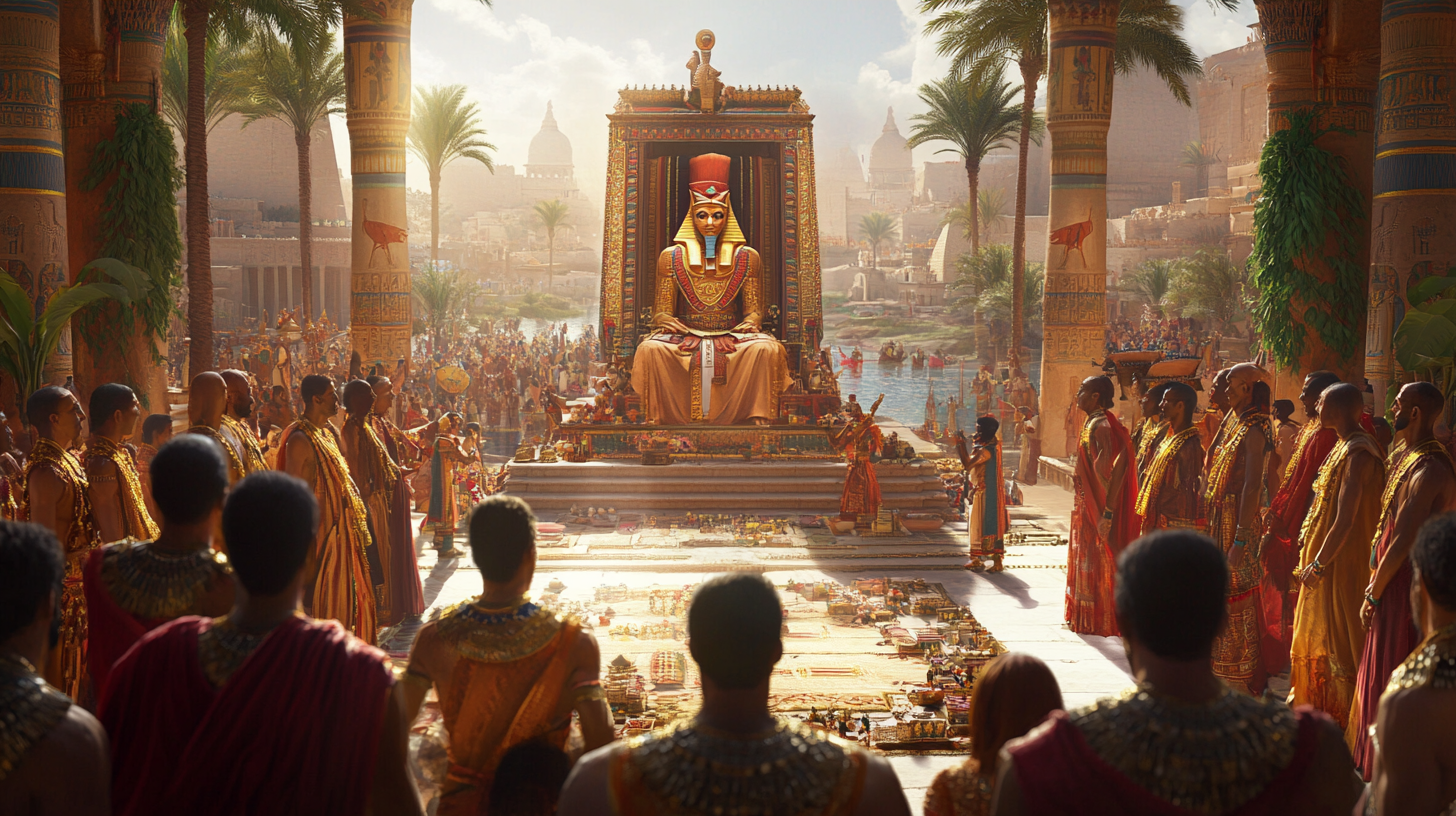 Ancient Egypt: Pharaoh's Power and Allegiance Displayed