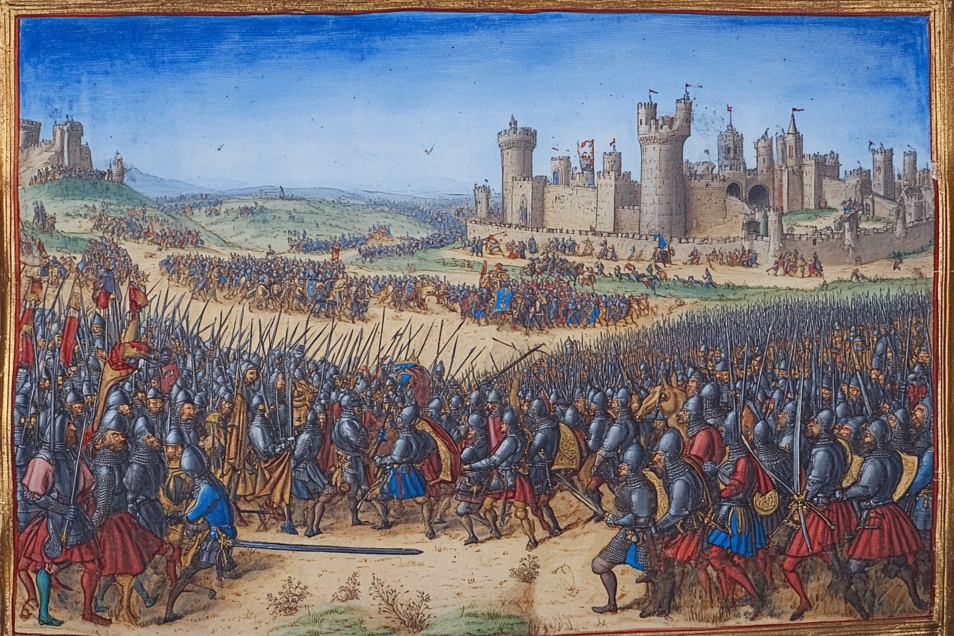 Battle of Montsigard: King Baldwin IV's Frenzied Fight