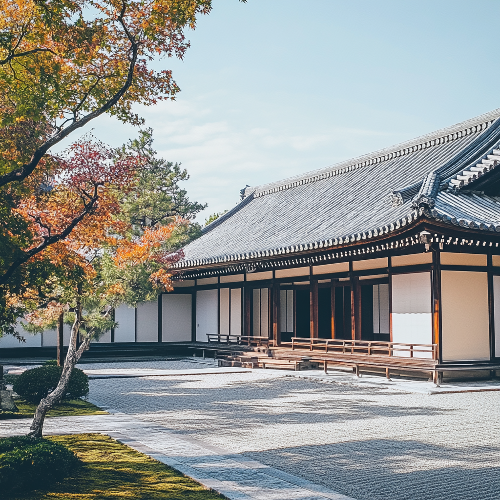 Beautiful picture of Katsura Imperial Villa in Japan