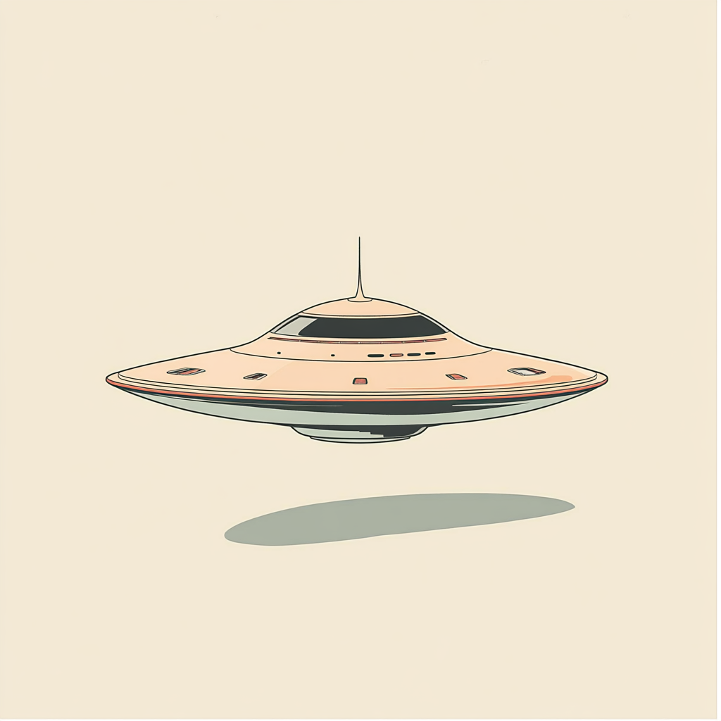 Bob Lazar's UFO Model from Above