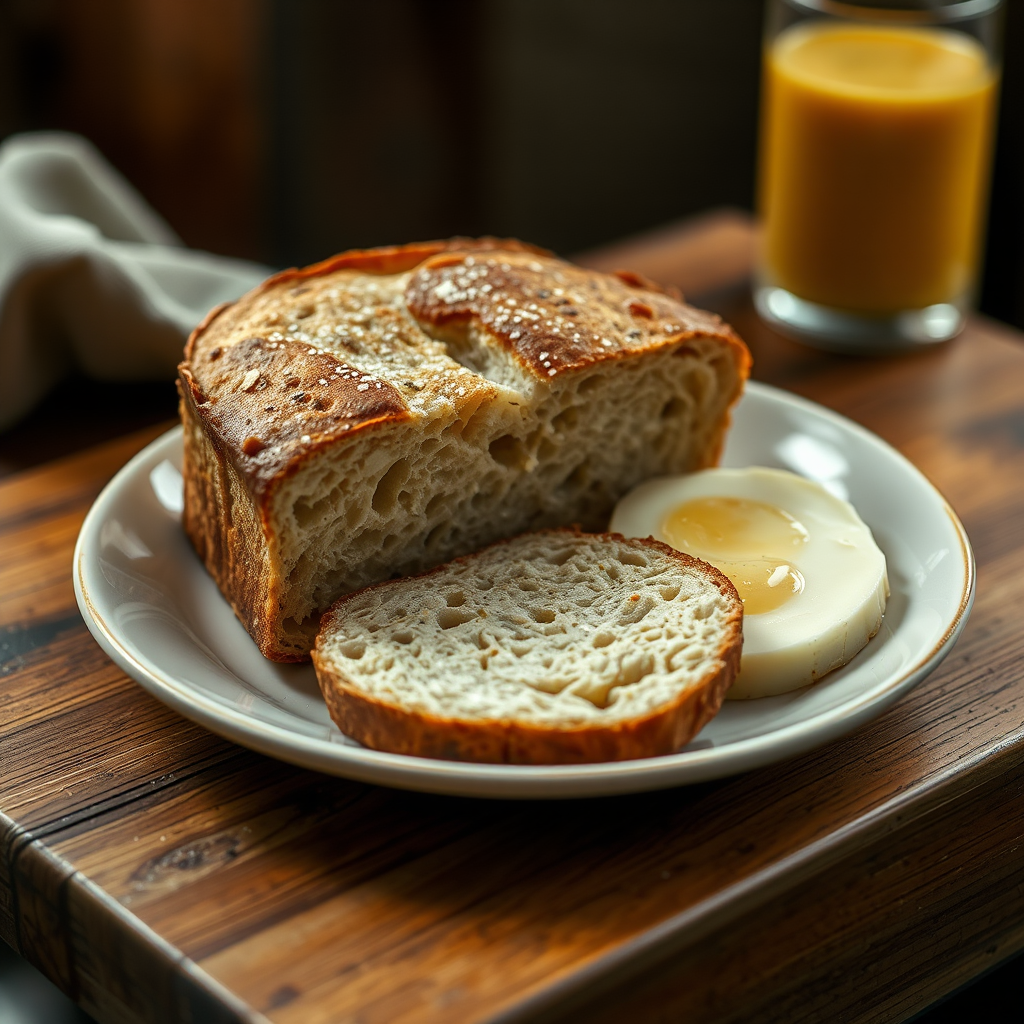 Breakfast Tee with Bread