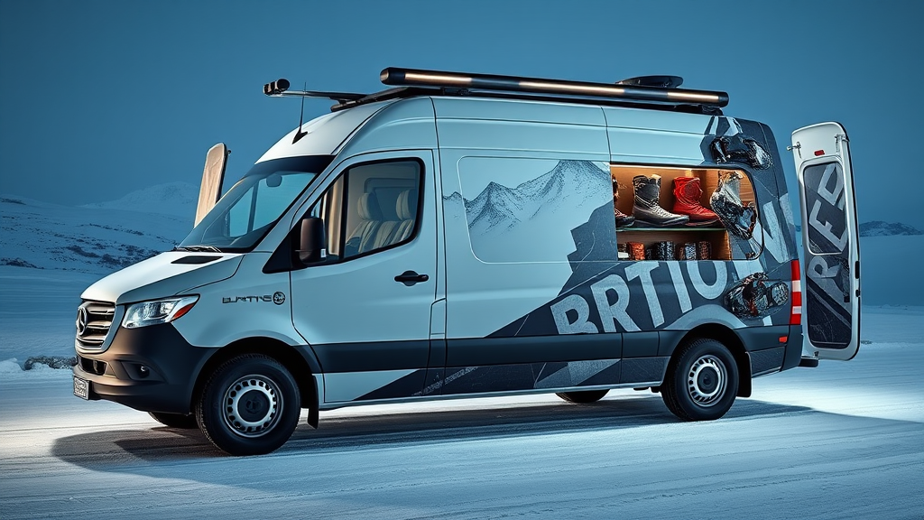 Burton Snowboards' Mercedes Sprinter Event Van Design