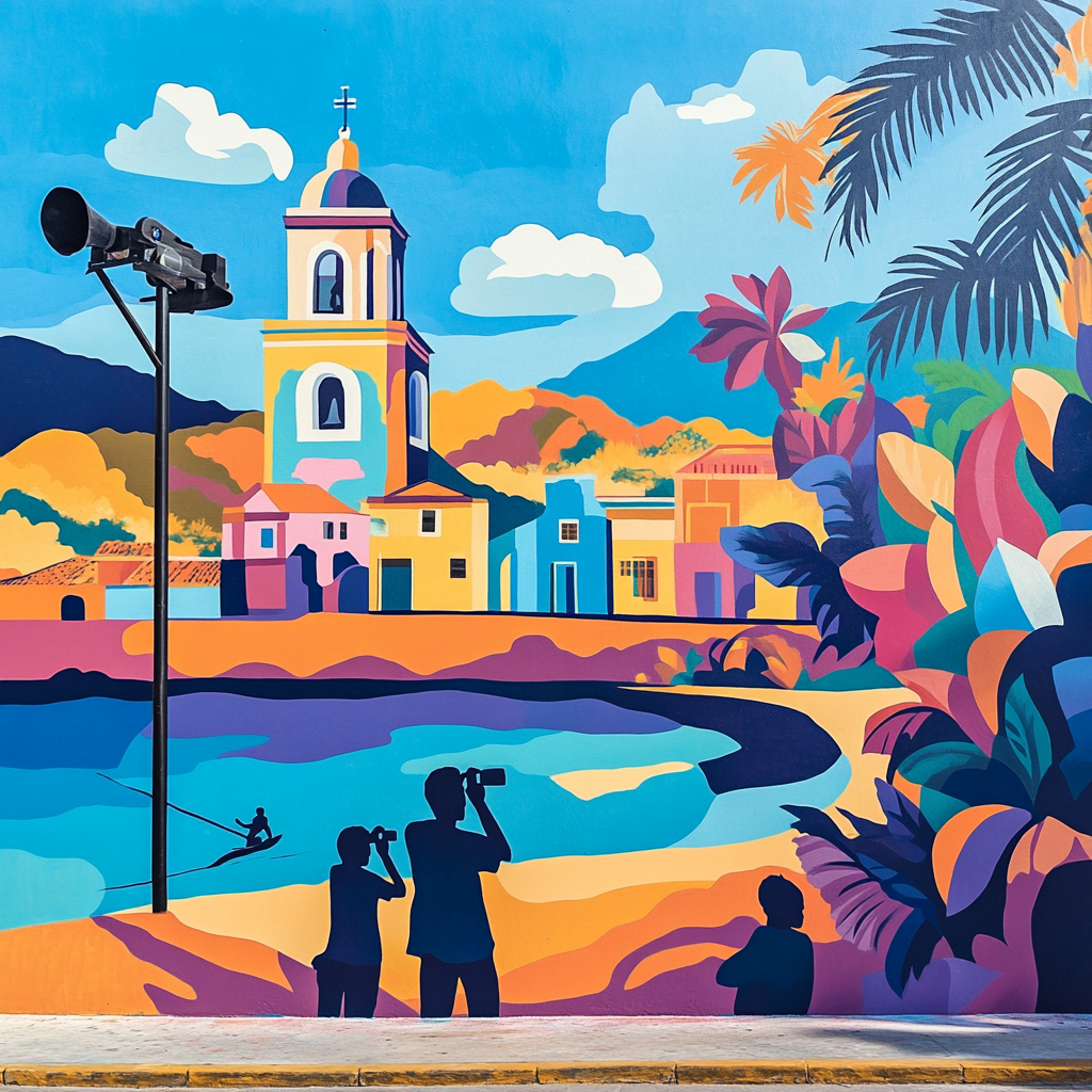 Capturing Puerto Berrío: A Colorful Mural Story