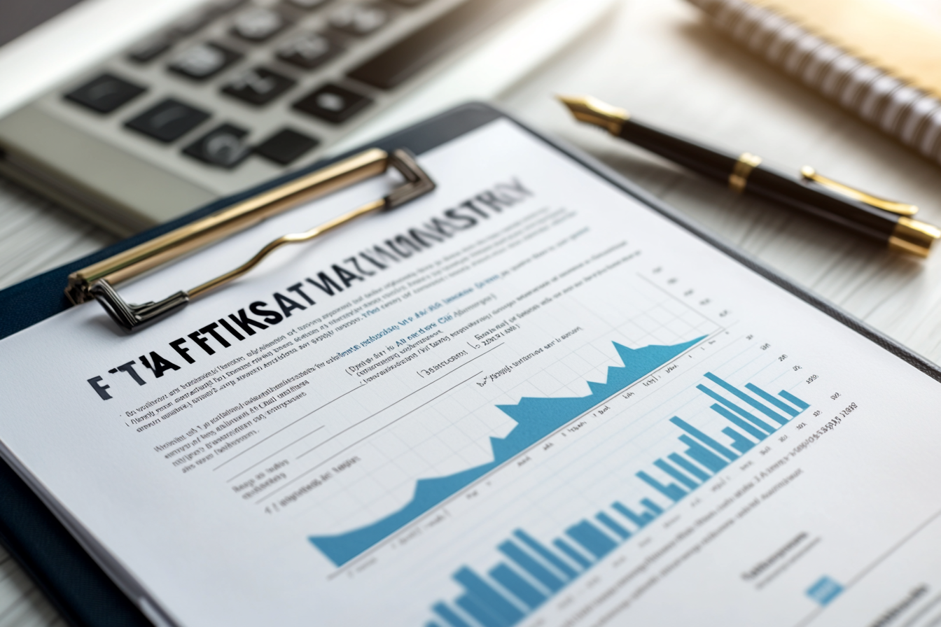 Risk Assessment Document on Desk