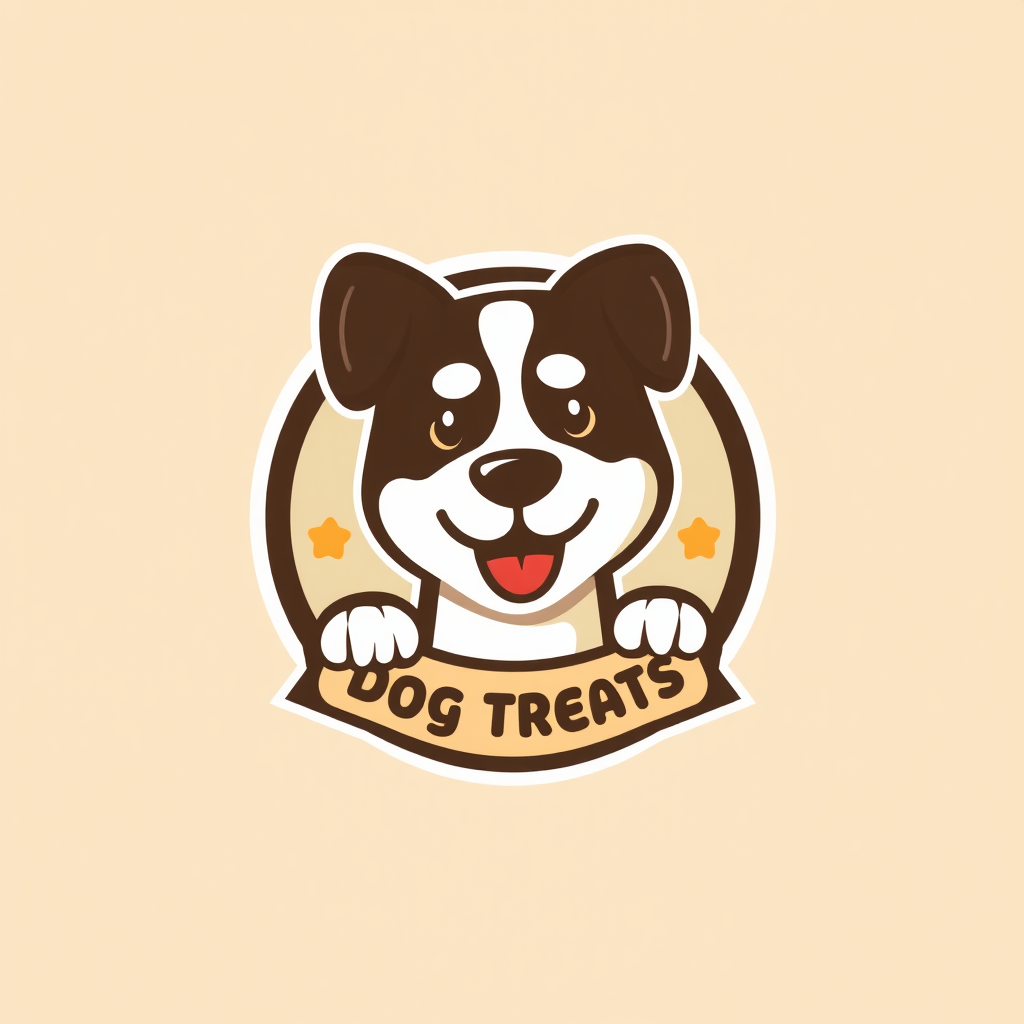 Chewy's Dog Treats Logo Design Concept