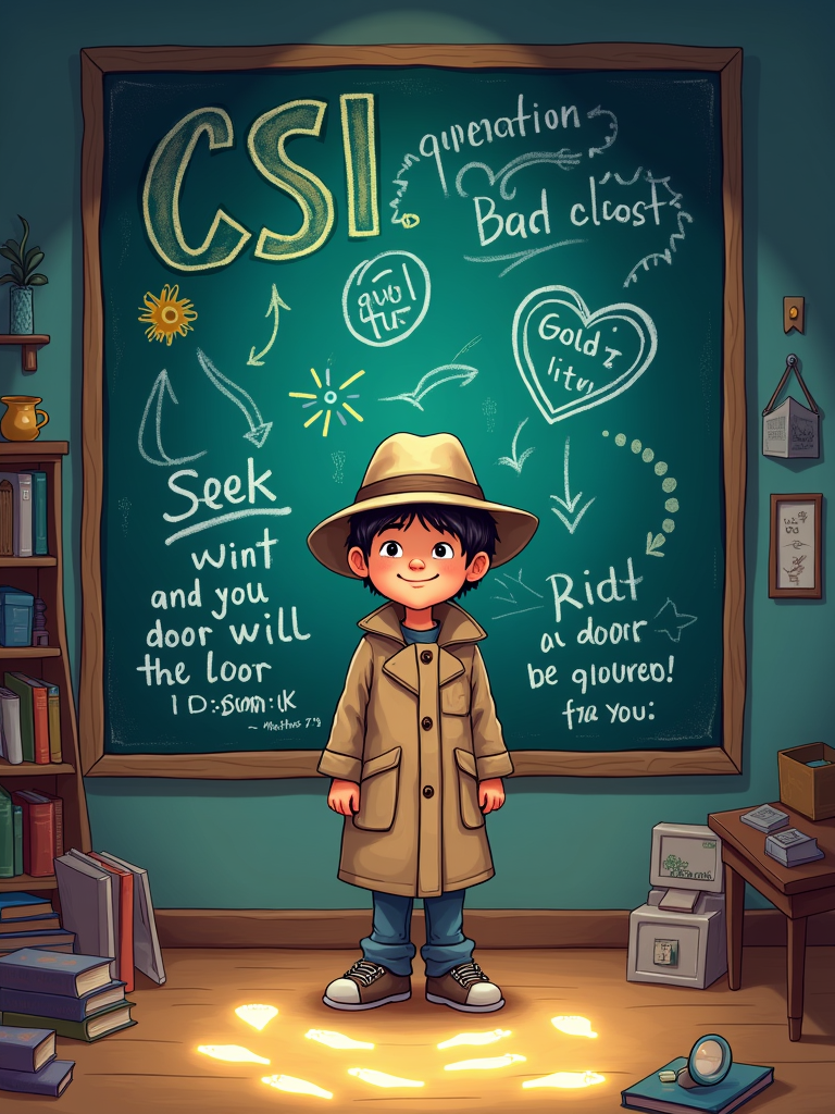 Child Detective Finding Jesus in a Mystery