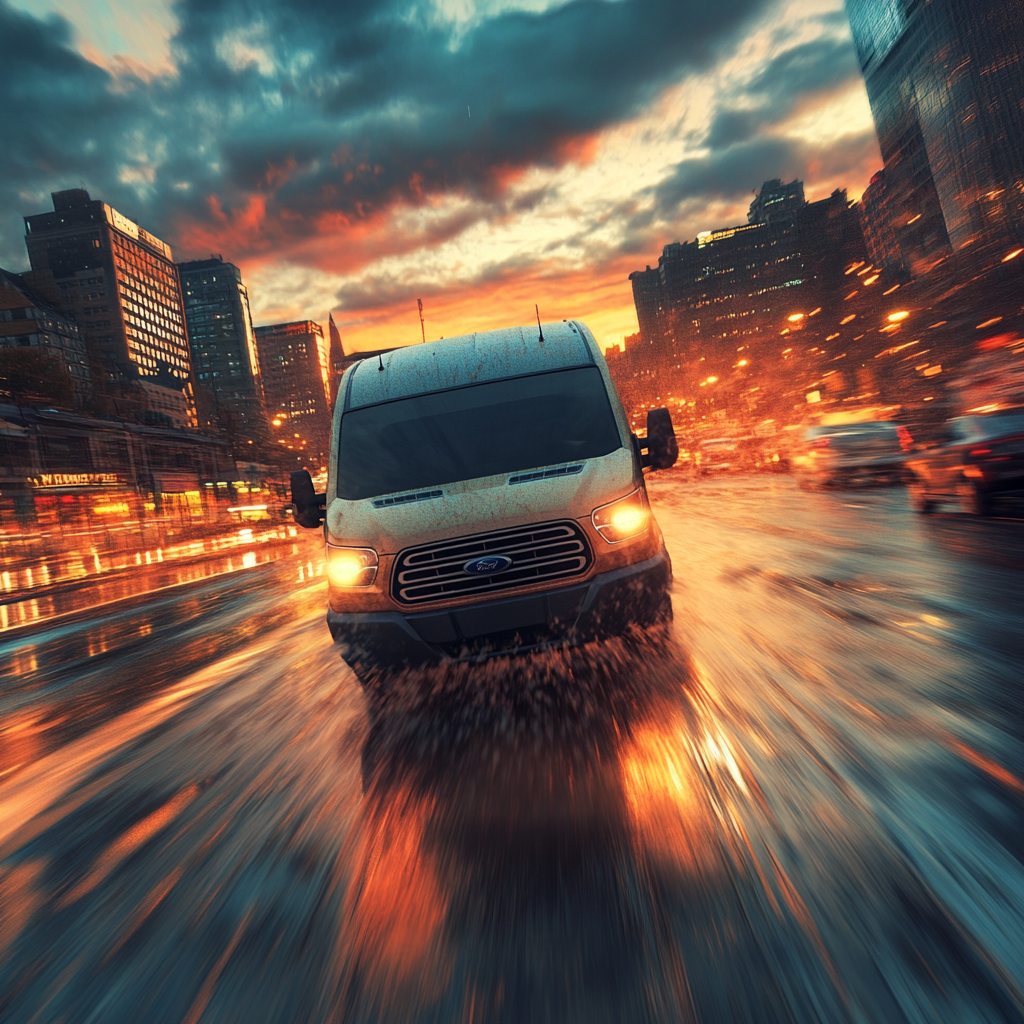 Award-Winning Ford Transit Van Photography