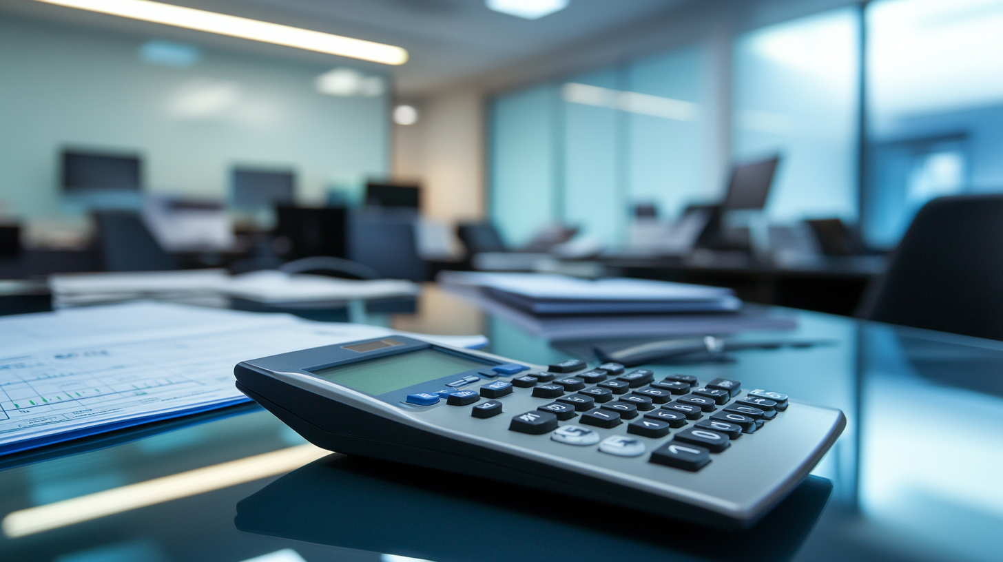 Clean Accounting Office Firm Interior Photography.