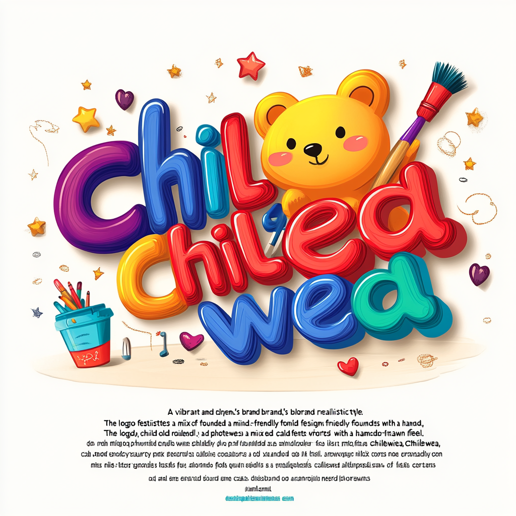 Colorful Chilewea logo with playful mascot and creative elements.