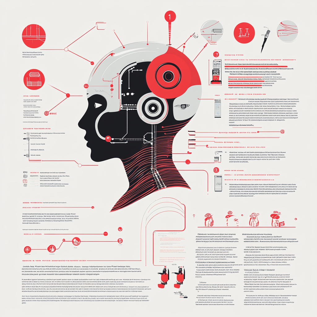 Comparing Generative AI, MLP, LLM, AI Infographic