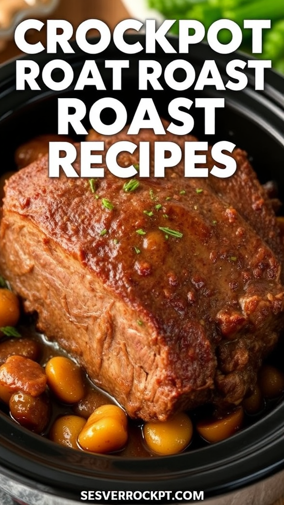 Crockpot Roast Recipes - Cooking Tips and 20 Recipes