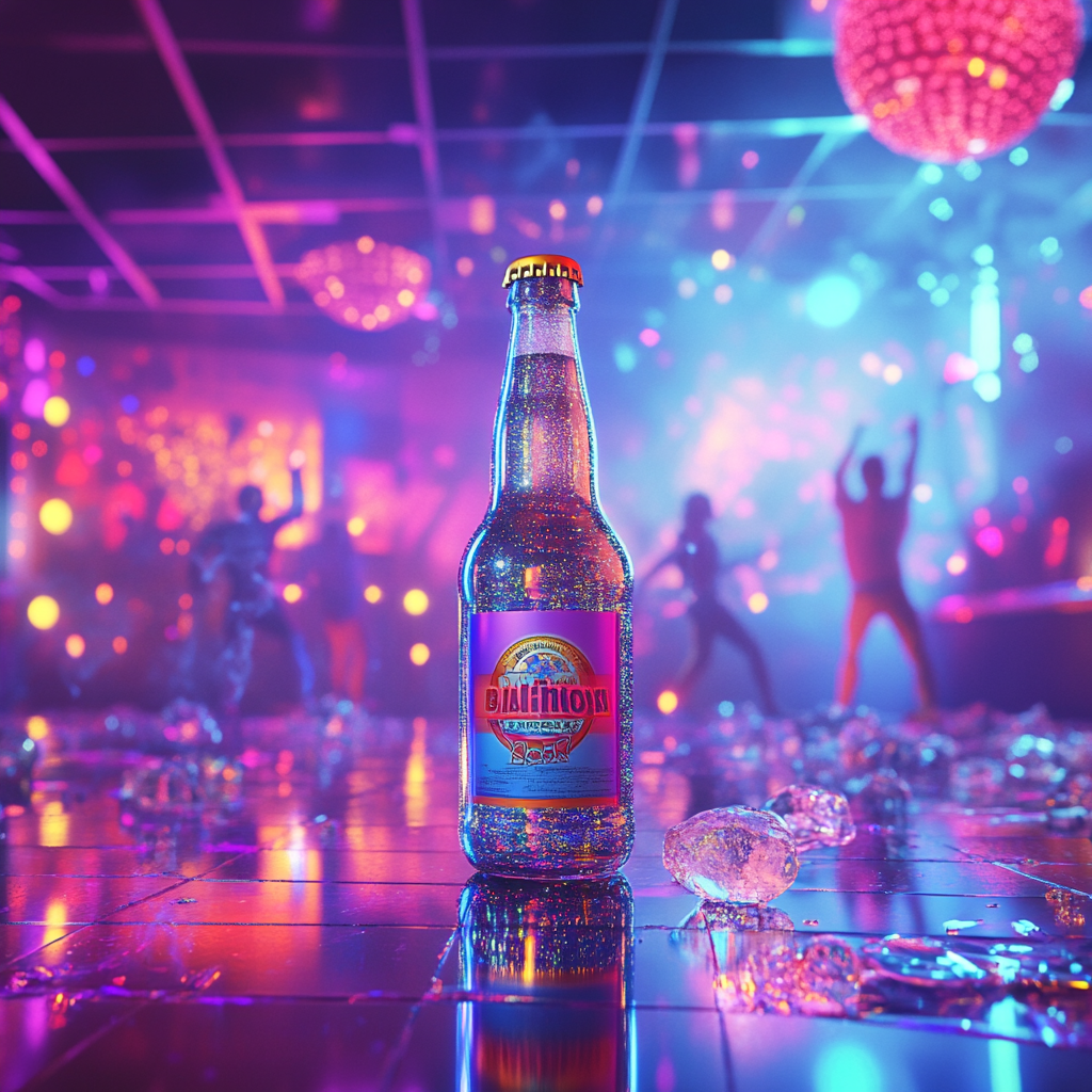 Dancing Under Disco Lights: Beer Promotion