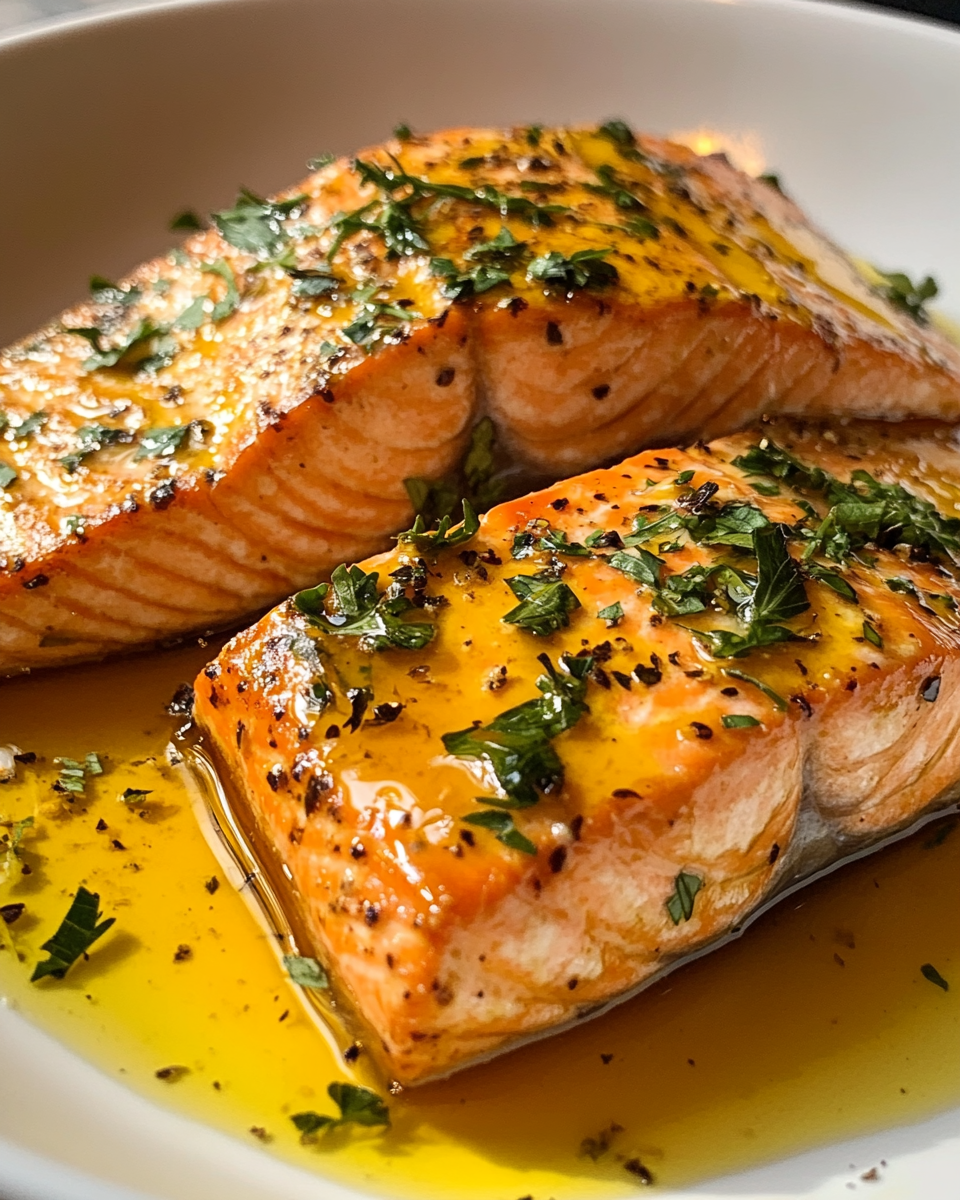 Delicious Honey Glazed Salmon in a Bowl