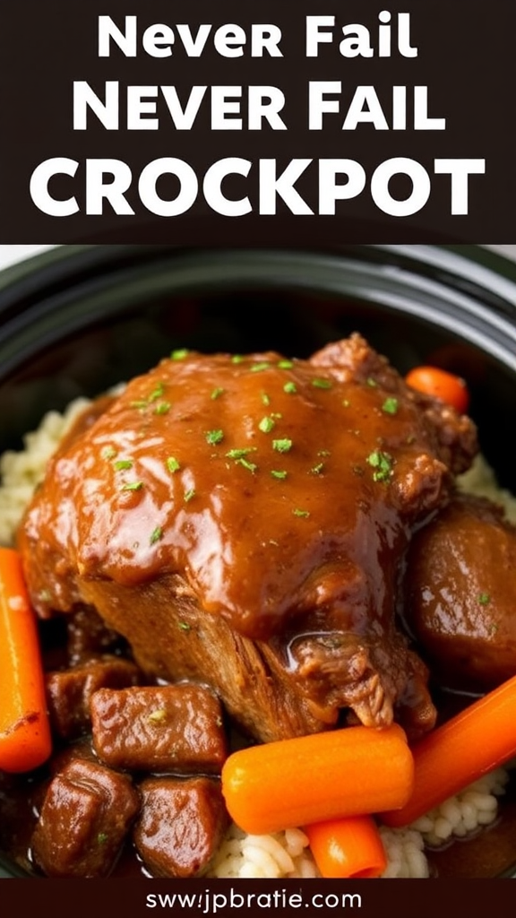 Delicious Slow Cooker Roast Recipe Cooked Perfectly