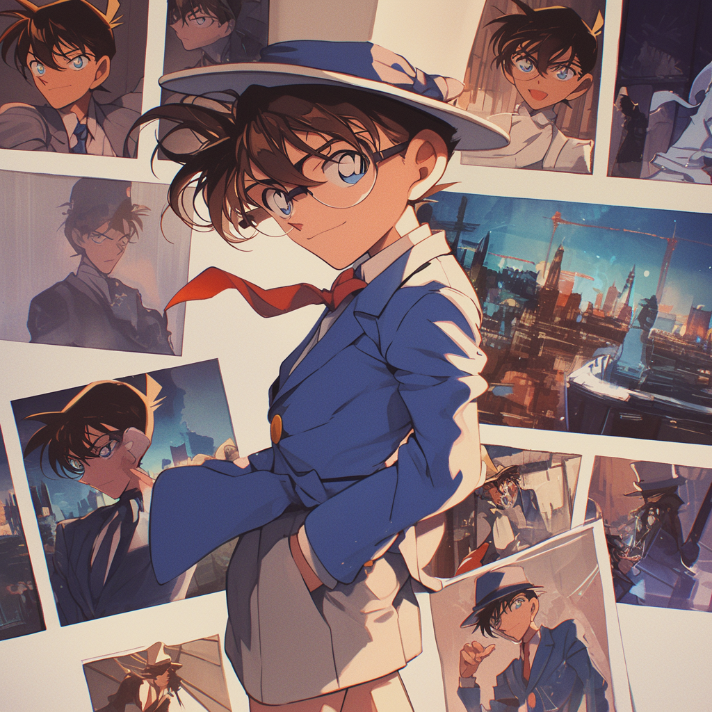 Detective Conan and Kaito Kuroba Rivals Poster