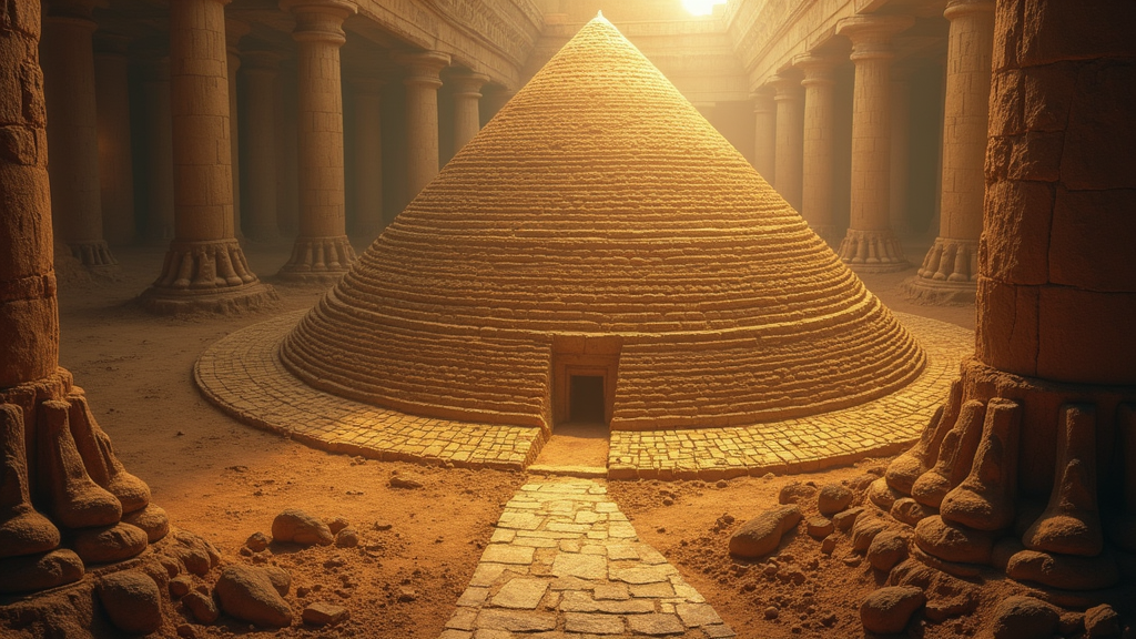 Discovering Ancient Energy Source Inside Pyramid
