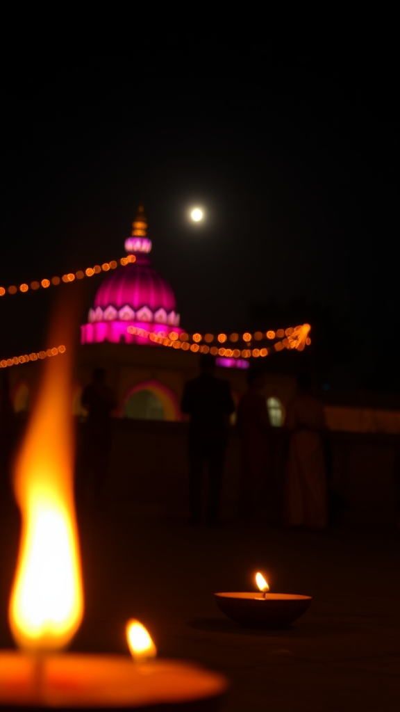 Diwali, a Festival of Light celebration, aspect 16:9.