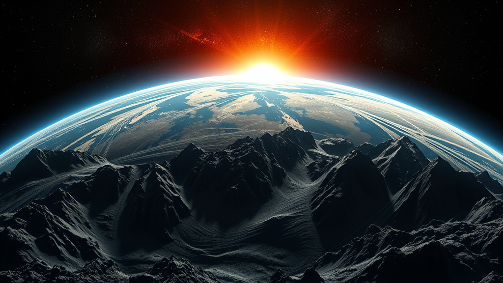 Earth Emerging from a Long Dark Cycle