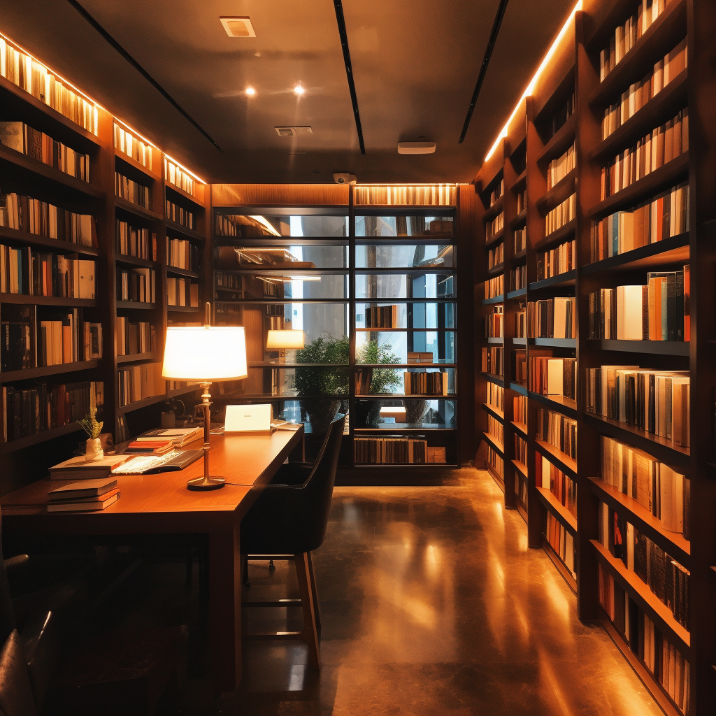 Exploring Business Secrets in a Cozy Library