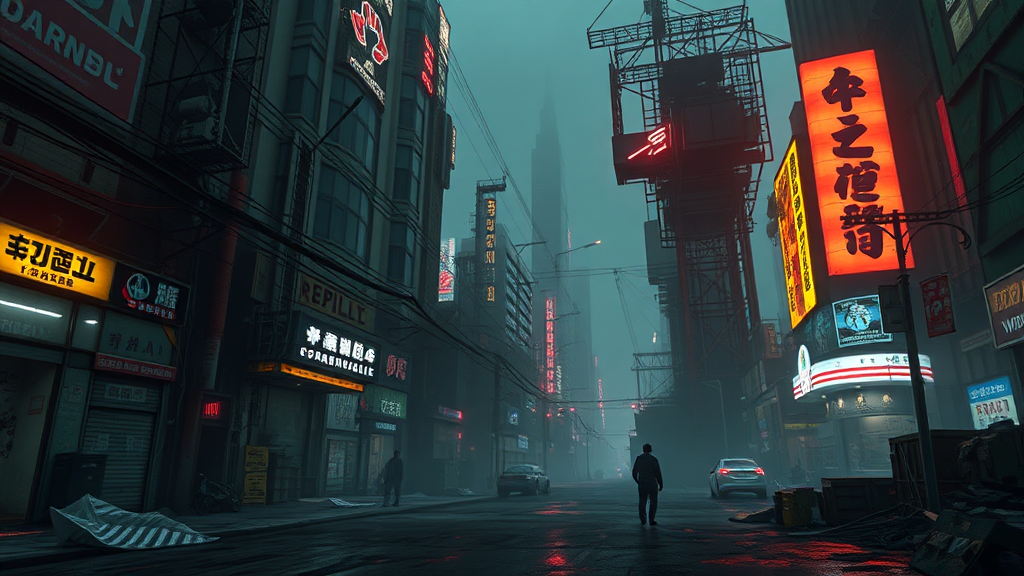 Exploring Cyberpunk World in Aftermath Game