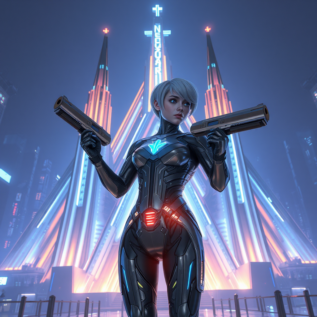 Exploring the Futuristic Nexus Cathedral