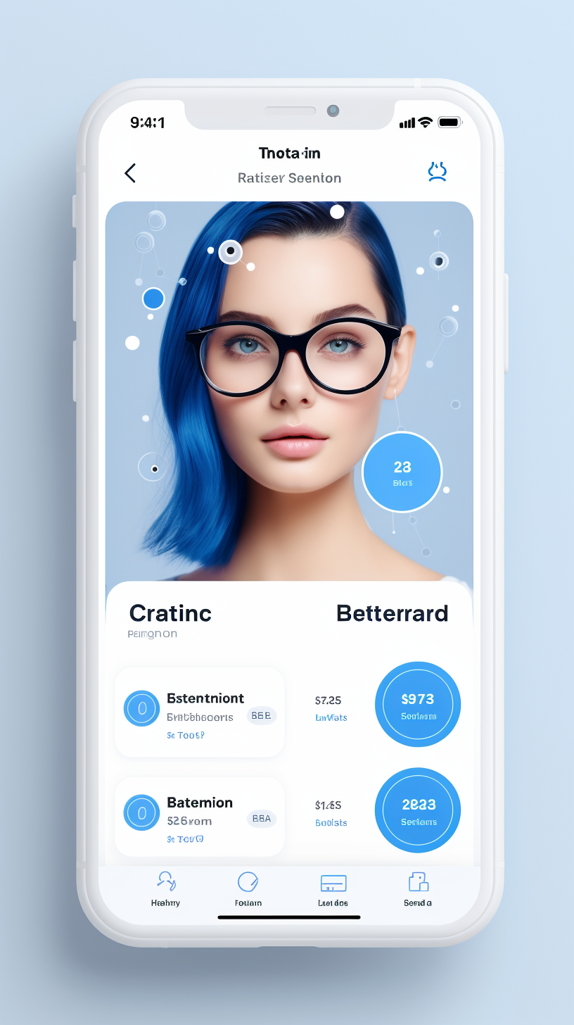 Eye Care Shopping App Design