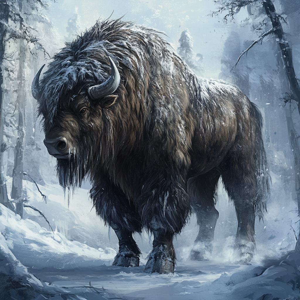 Furry Horsebison: The Half Bison, Half Horse Beast