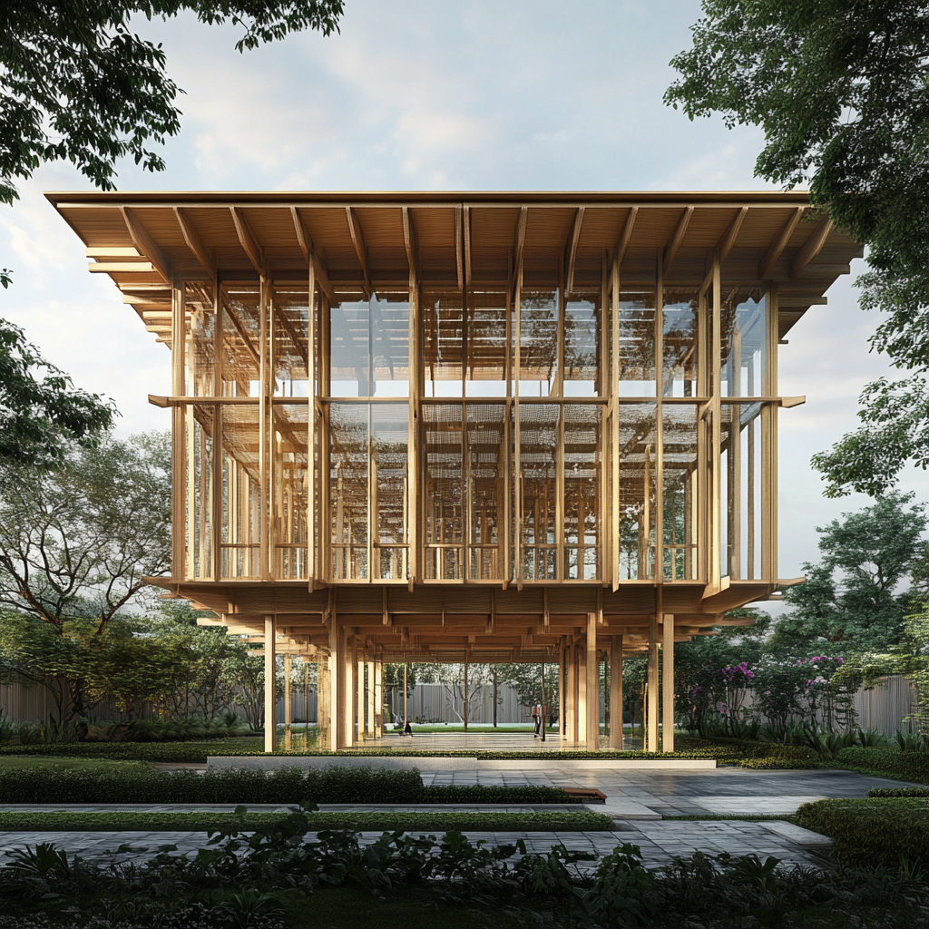 Gallery Celebrating Chance: Timber Structure in Malaysia