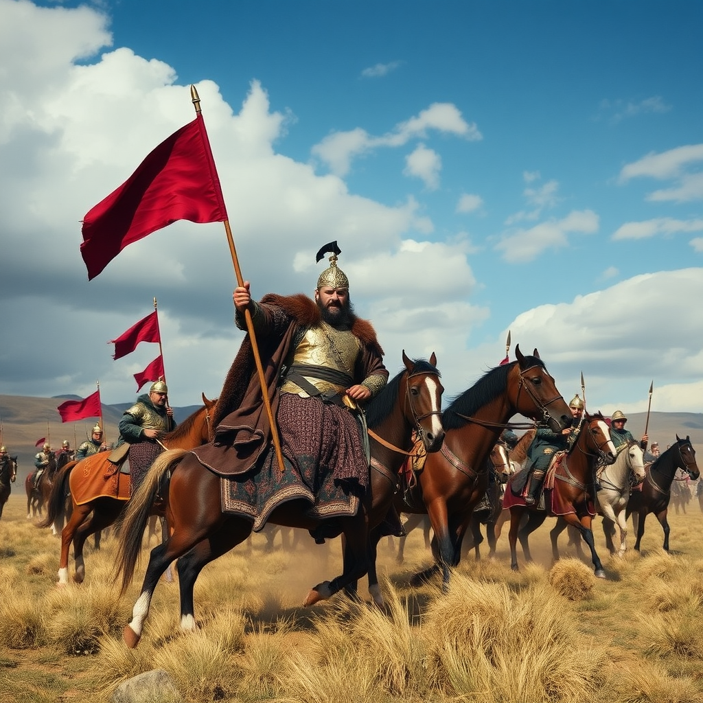 Genghis Khan's Return to Mongolia Reenactment