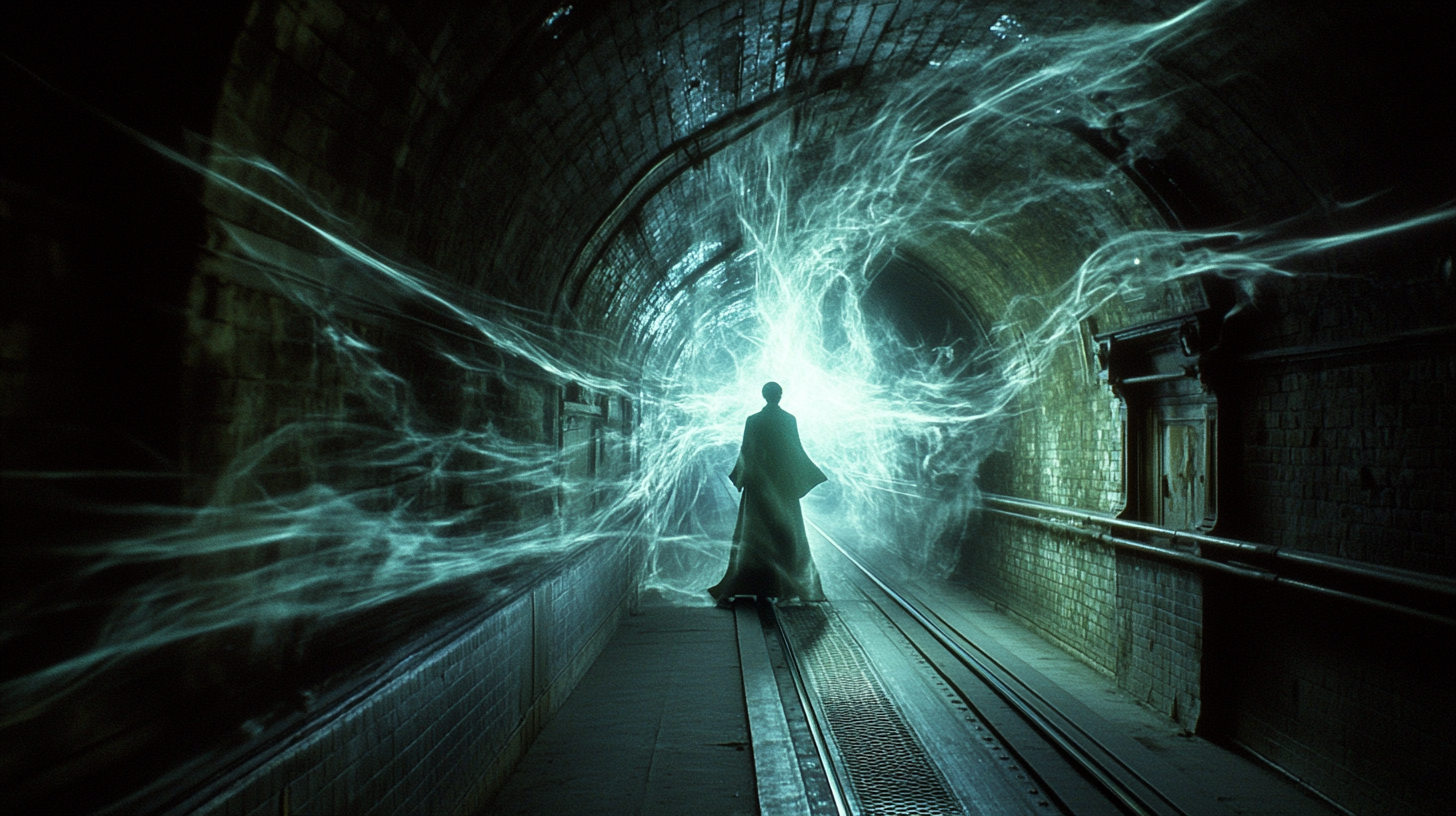 Harry Potter Meets Scary Dementor on Hogwarts Express