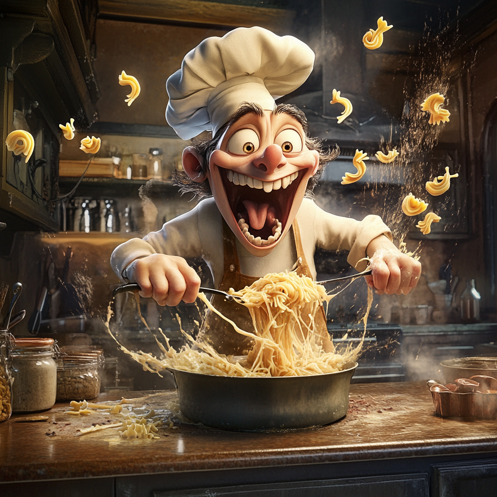 Haunted Italian Chef Creates Pasta Chaos