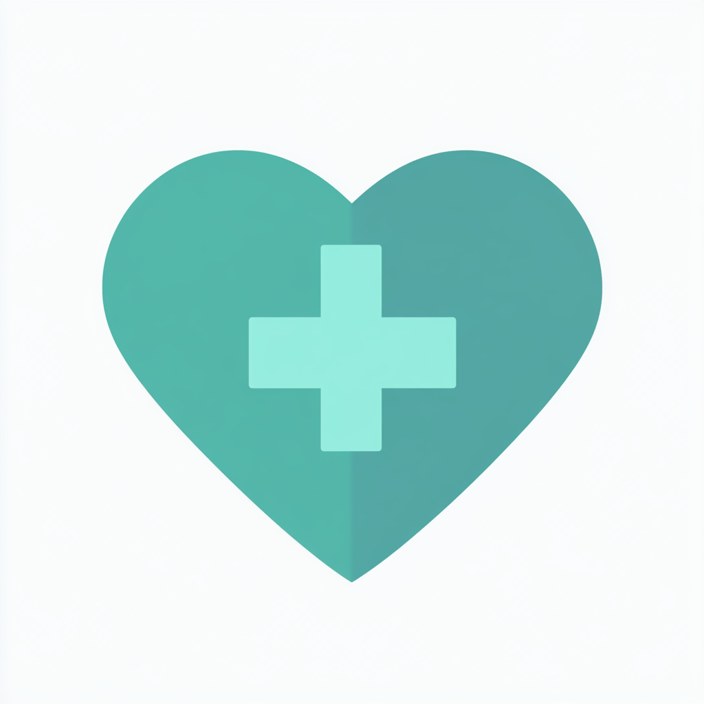 Health Symbol: Simple, Trustworthy Icon for Digital Interfaces