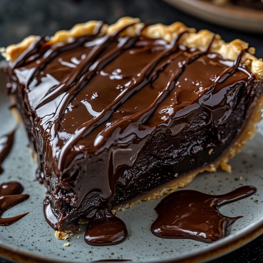 Hot Fudge Pie: Rich Chocolate Slice Recipe