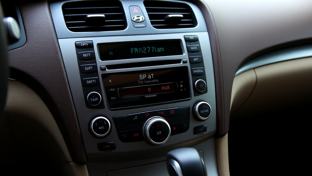 Hyundai Sonata 2011 Interior Radio FM