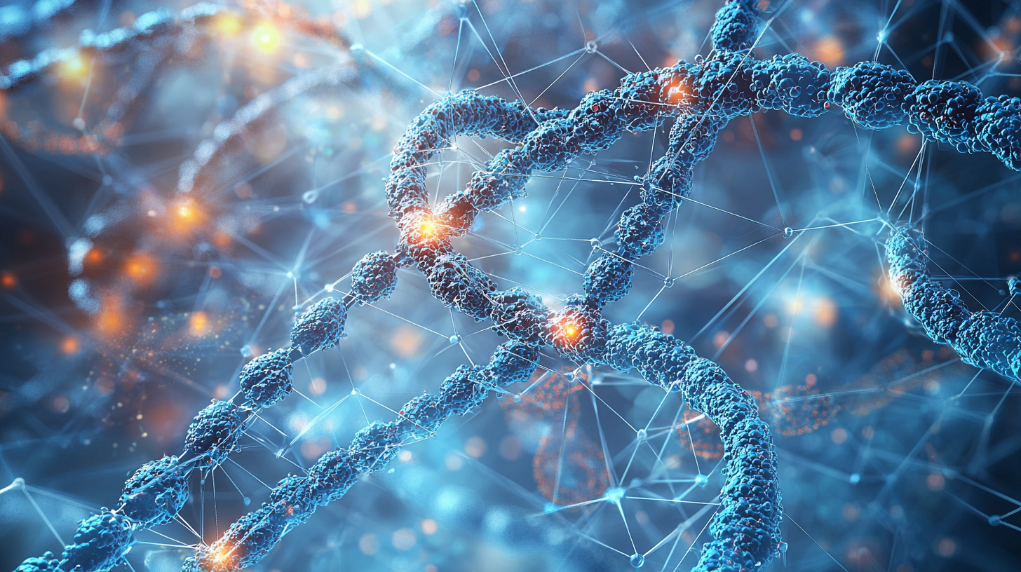 Image: A complex network showing medical research connections