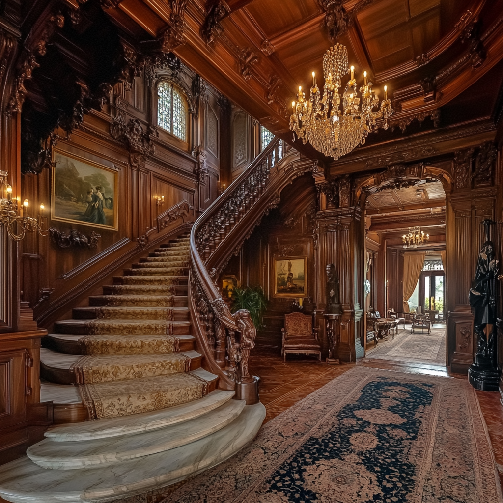 Inside Sinclair Mansion: Elegant Grandeur and Luxury