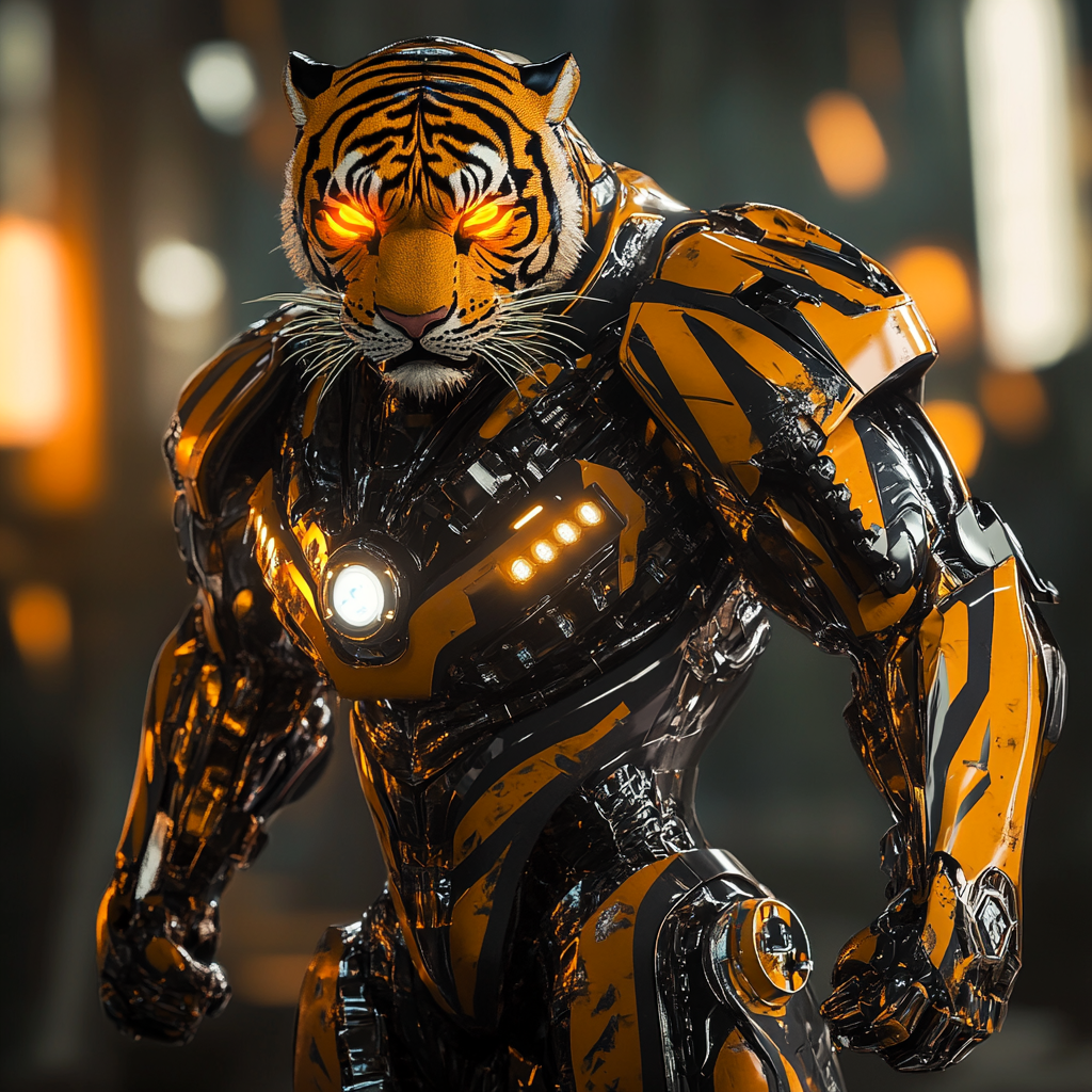 Iron Man Tiger: High-Tech Fusion Battle Ready