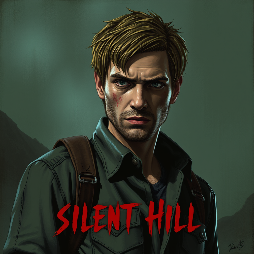 James from the Silent Hill 2 Game