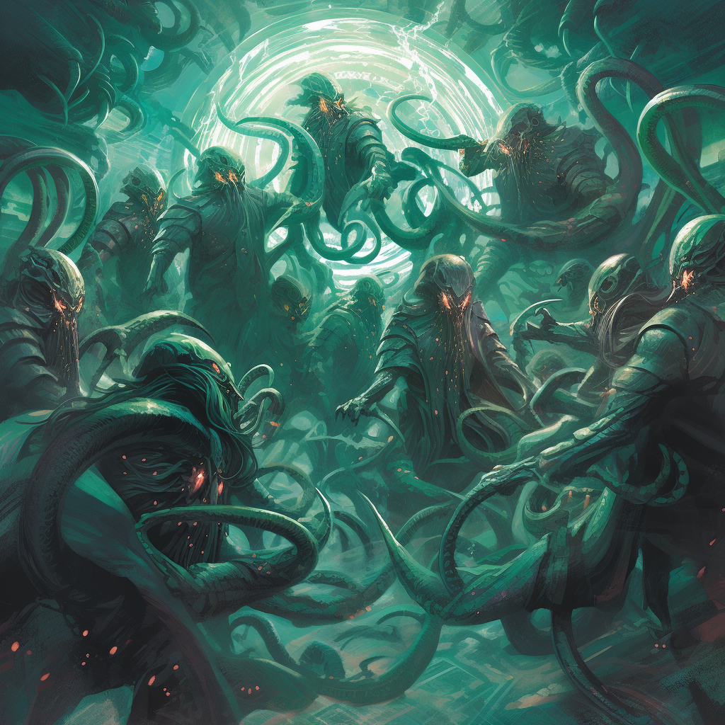 Legion of Medusa Defeats Dark Spirits in Battle