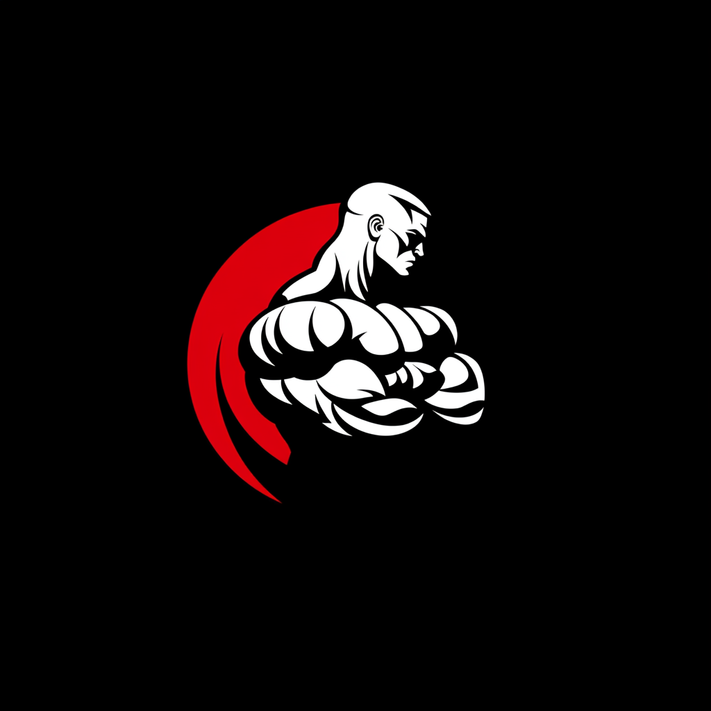 Logo for tough coaching brand with bold colors