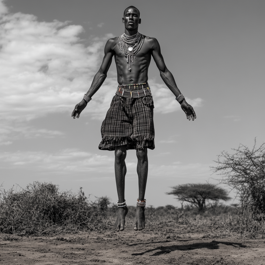 Maasai tribe's traditional dance boosts height naturally.