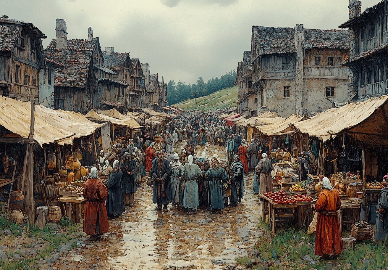 Medieval Viking Market in Brazil