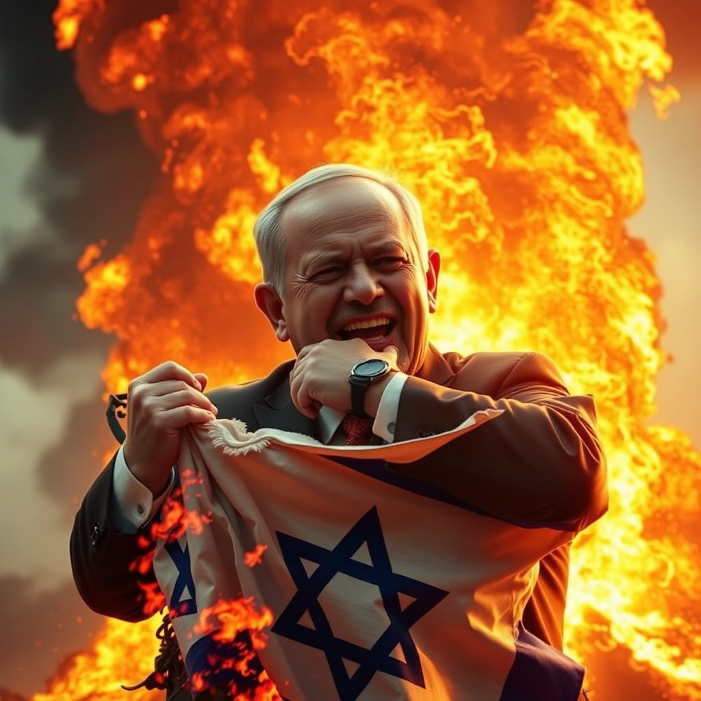 Netanyahu bravely rises from destruction with Ho