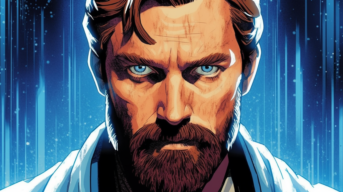 Obi-Wan Kenobi in Intense Death Stare