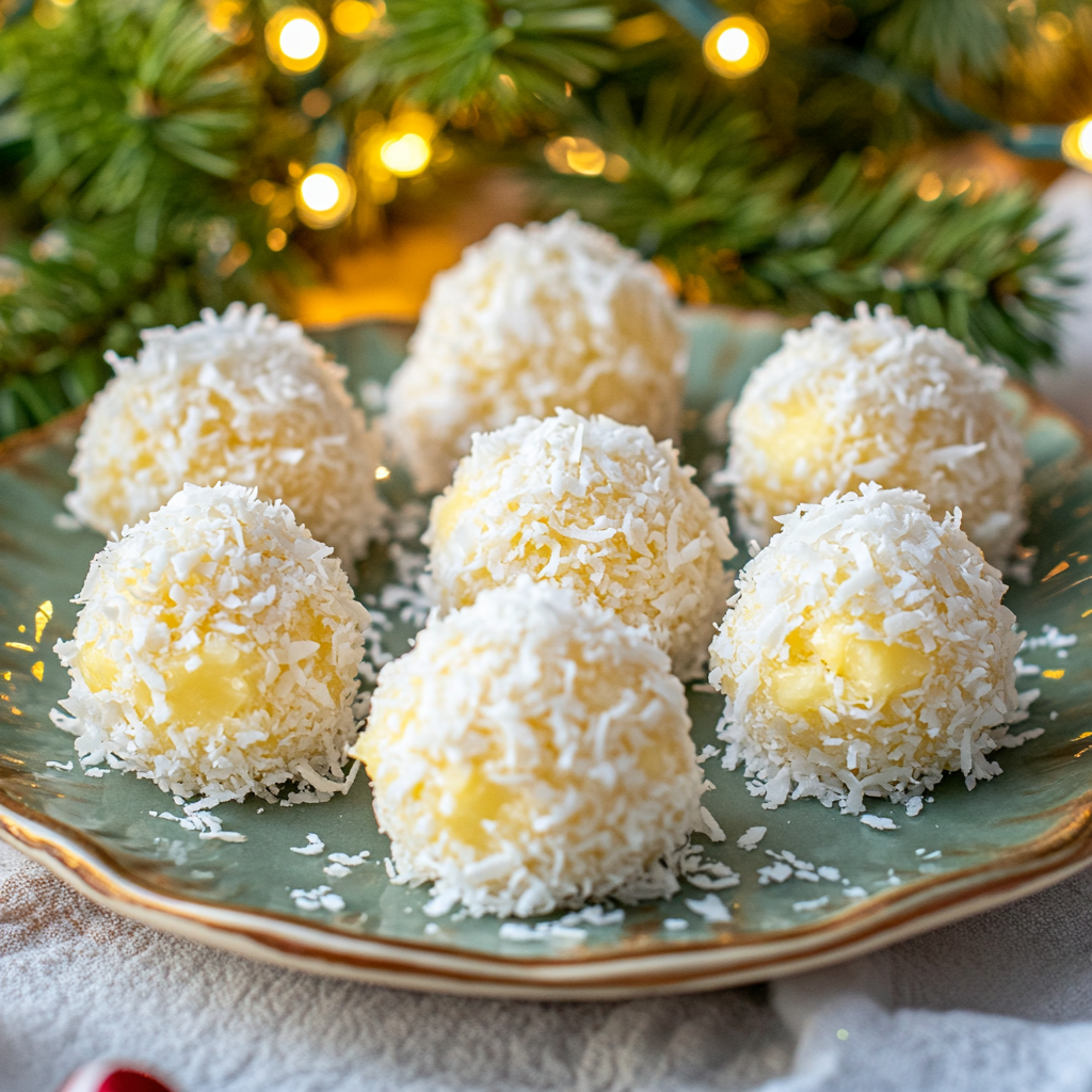 Pineapple Christmas Balls: Sweet and Tropical Holiday Treat